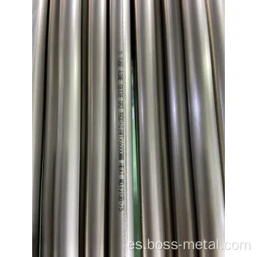 Hoja de tubo de aluminio de acero inoxidable pulido plano 304316